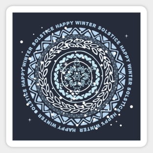 Winter Mandala Sticker